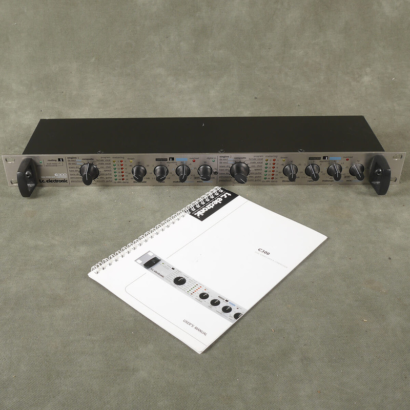 TC Electronic C300 Stereo Rack Compressor - 2nd Hand
