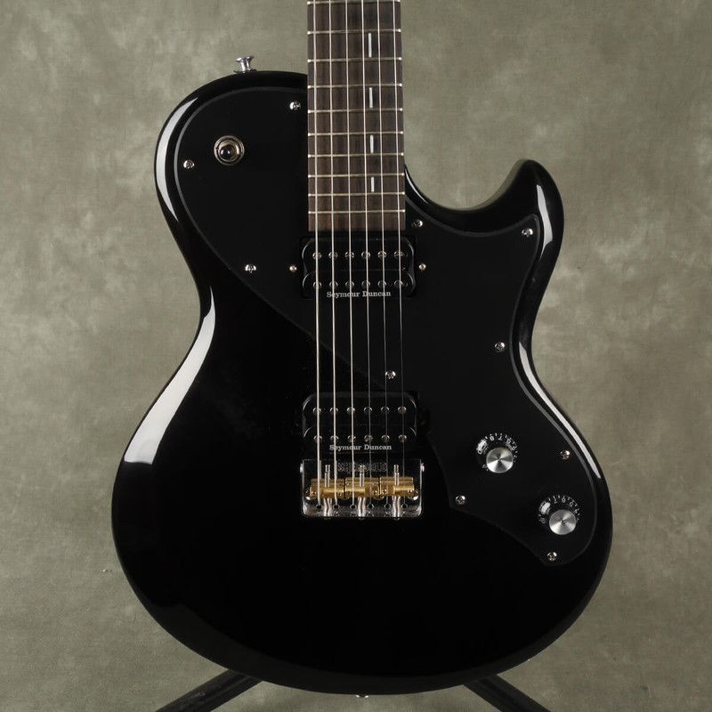 Shergold SP02-SD Electric Guitar - Trans Black - 2nd Hand
