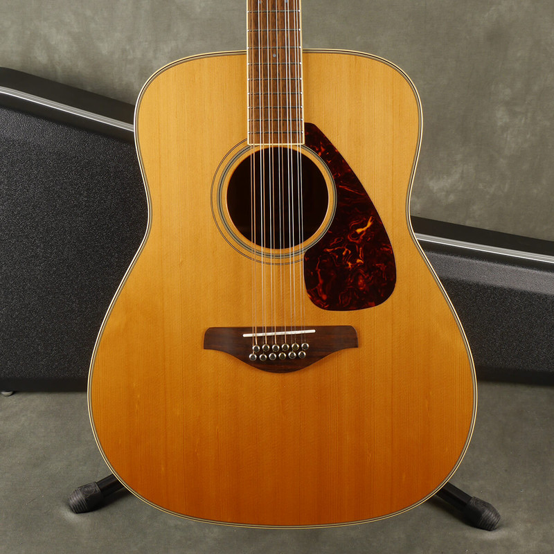 Yamaha FGF702-12 12-String Acoustic - Natural w/Hard Case - 2nd Hand
