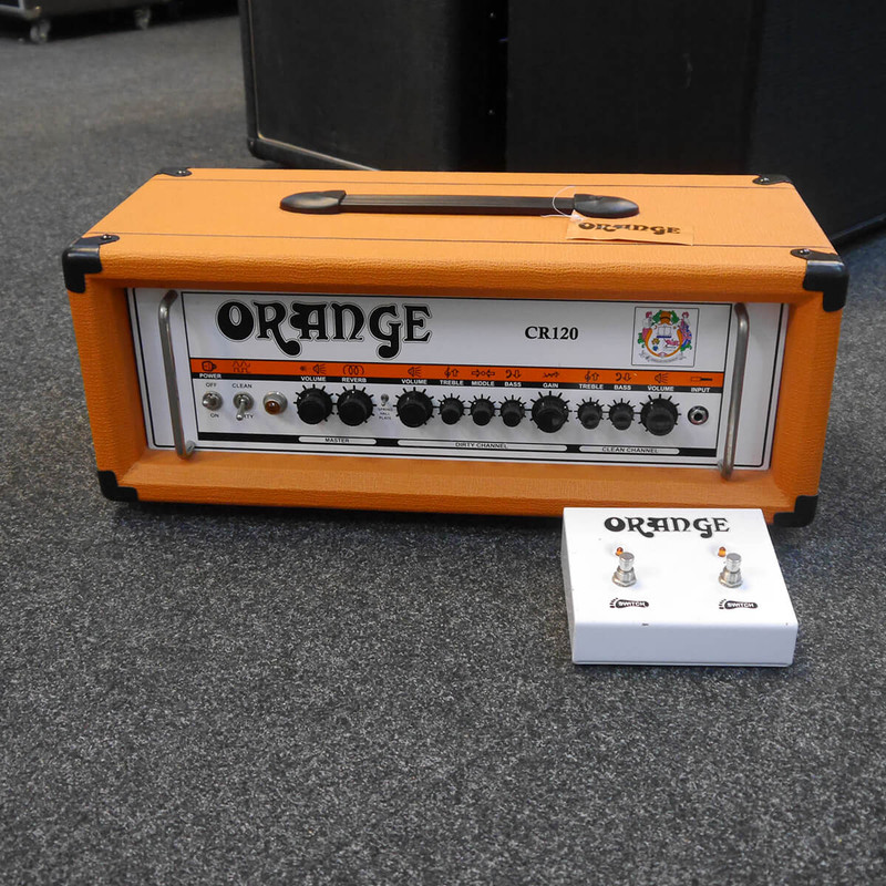 Orange CR120 Amp Head & Footswitch - 2nd Hand Orange CR120 Amp Head & Footswitch - 2nd Hand