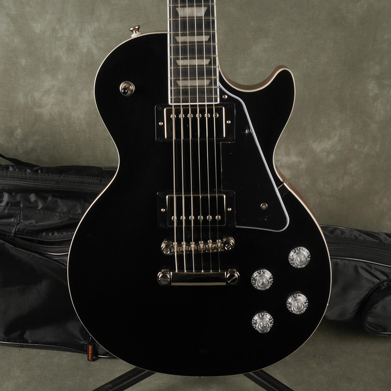 Epiphone Les Paul Modern - Black Sparkle w/Gig Bag - 2nd Hand