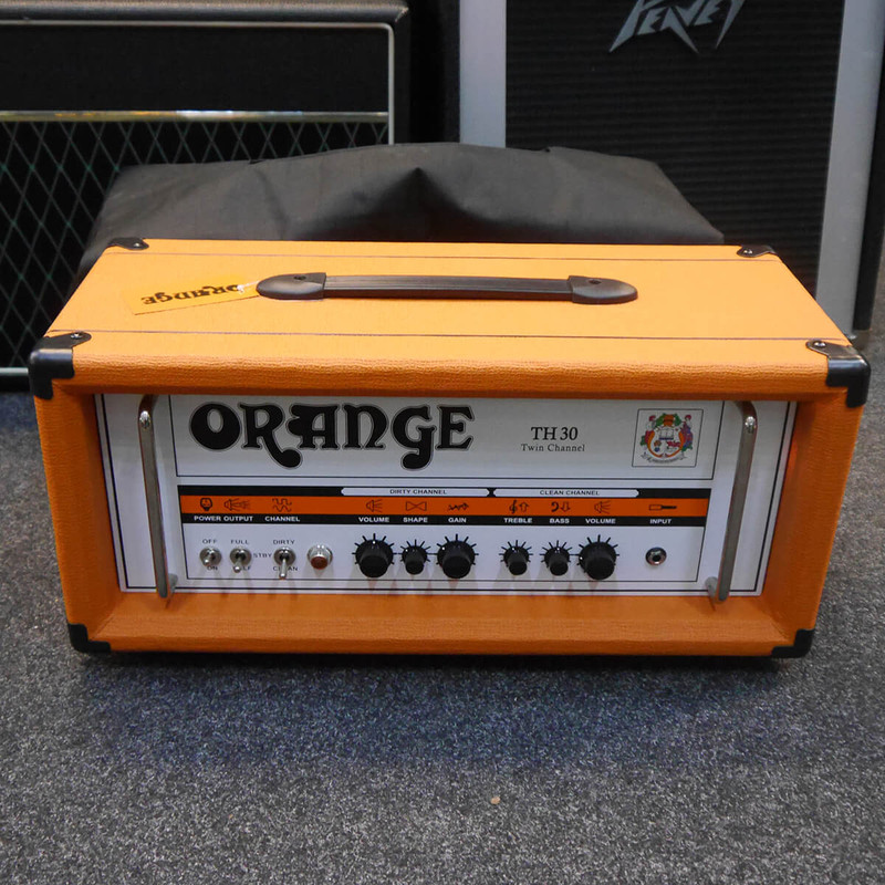 Orange TH30 Valve Amplifier Head w/Cover - 2nd Hand **COLLECTION ONLY**