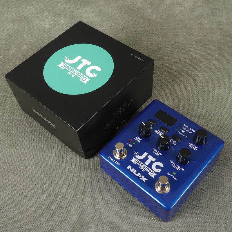 Nux JTC Drum and Loop Pro FX Pedal w/Box - 2nd Hand