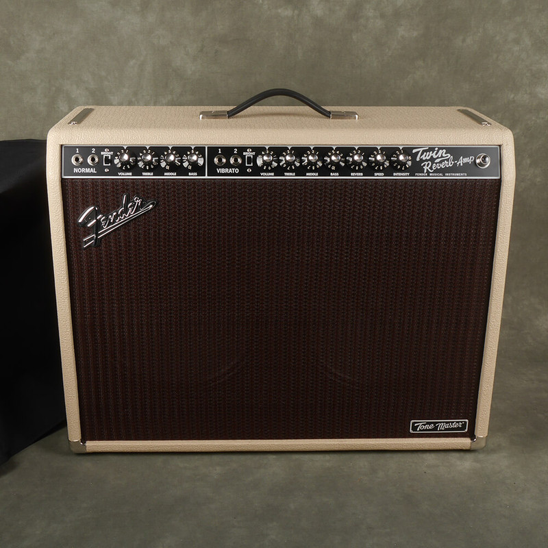 Fender Tone Master Twin Reverb Combo Amp - Blonde w/Cover - 2nd Hand