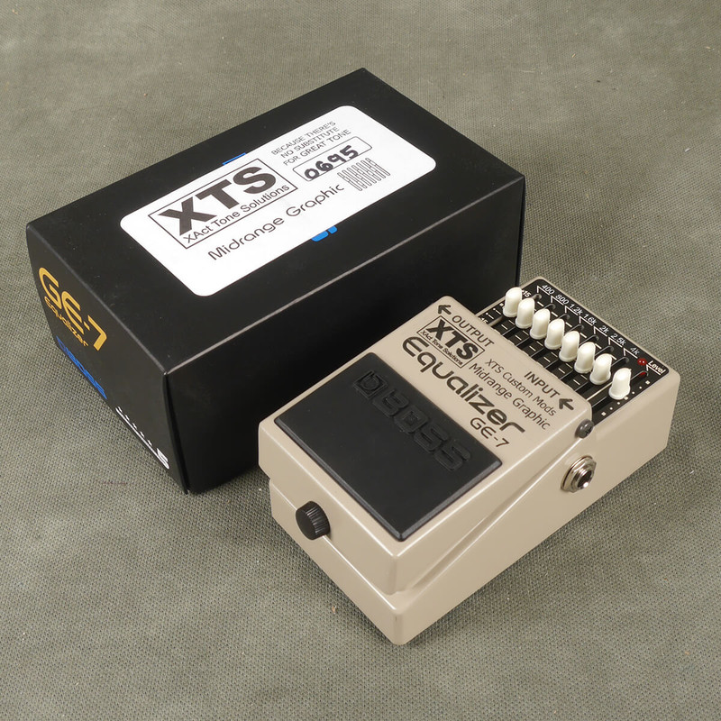 Boss GE-7 EQ - Xact Tones Mod FX Pedal w/Box - 2nd Hand