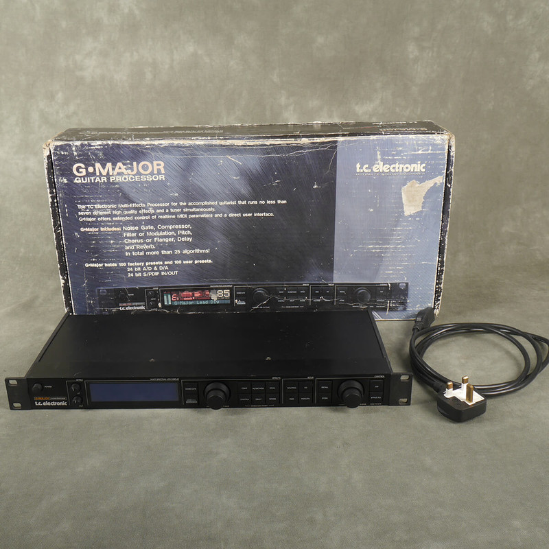 TC Electronic G Major Guitar FX Rack Unit w/Box & PSU - 2nd Hand