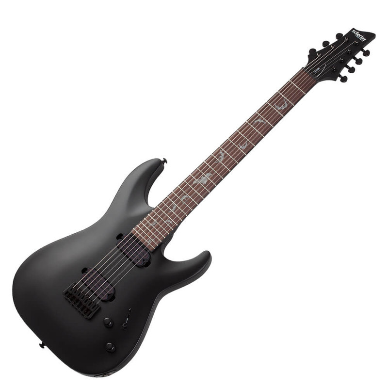 Schecter Damien-7 - Satin Black