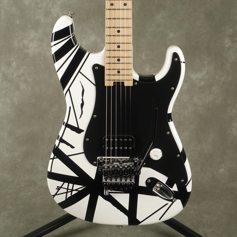 EVH Striped Series - Black / White - 2nd Hand