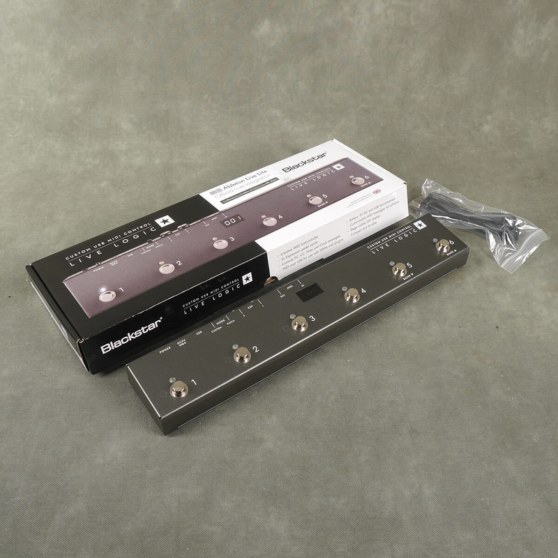 Blackstar Live Logic MIDI Controller w/Box - 2nd Hand Blackstar Live Logic MIDI Controller w/Box - 2nd Hand