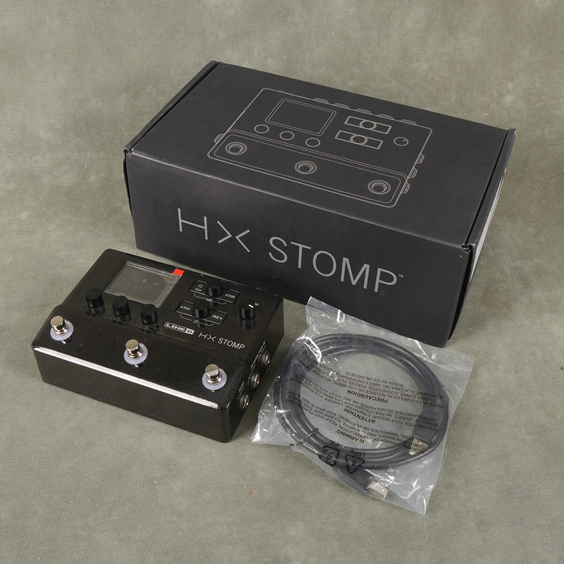 Line 6 Multi-Effect HX Stomp FX Processor w/Box & PSU - 2nd Hand