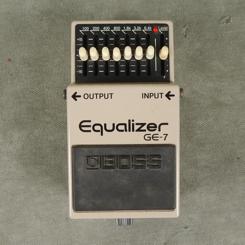 Boss GE-7 Graphic EQ FX Pedal - 2nd Hand (112378)