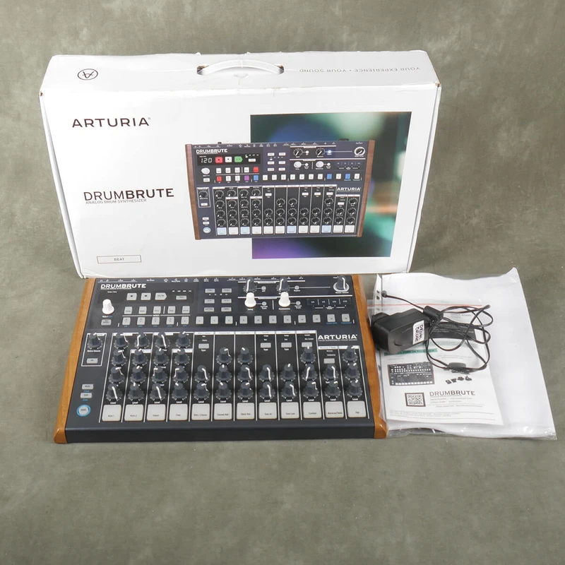 Arturia Drumbrute Analogue Drum Machine w/Box & PSU - 2nd Hand (112898)