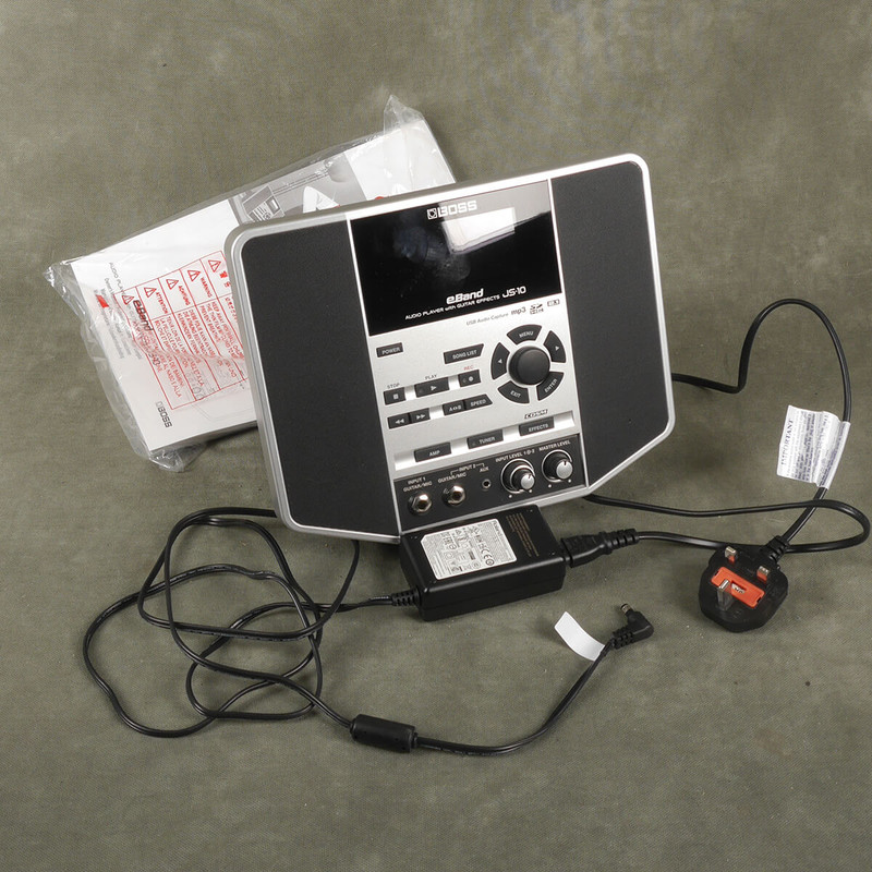 Boss JS-10 eBand Jam Station & PSU - 2nd Hand