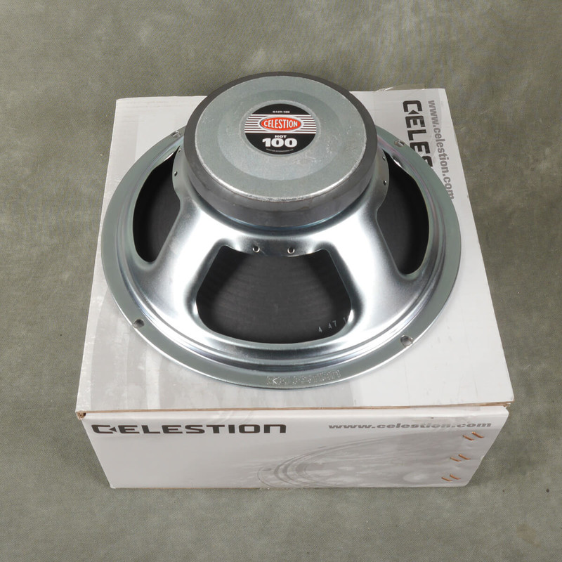 Celestion G12 Hot 100 16 ohm Speaker Driver w/Box - 2nd Hand Celestion G12 Hot 100 16 ohm Speaker Driver w/Box - 2nd Hand