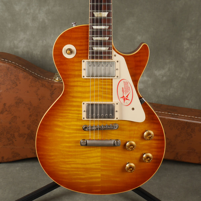 Gibson 2008 Custom Shop Les Paul Standard 1959 - Honey Burst w/Case - 2nd Hand Gibson 2008 Custom Shop Les Paul Standard 1959 - Honey Burst w/Case - 2nd Hand