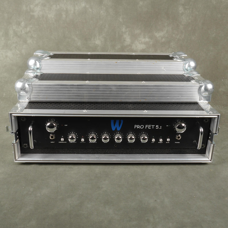 Warwick Pro FET 5.1 Bass Amplifier Head w/Flight Case - 2nd Hand