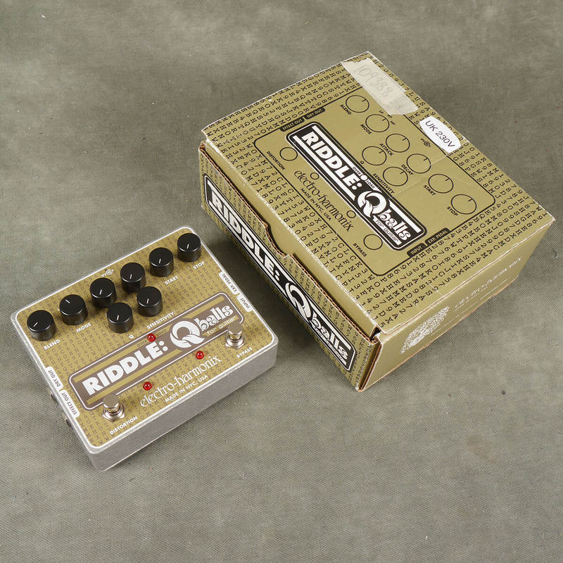 Electro Harmonix Riddle Q Balls Envelope Filter FX Pedal w/Box & PSU - 2nd Hand (113381)