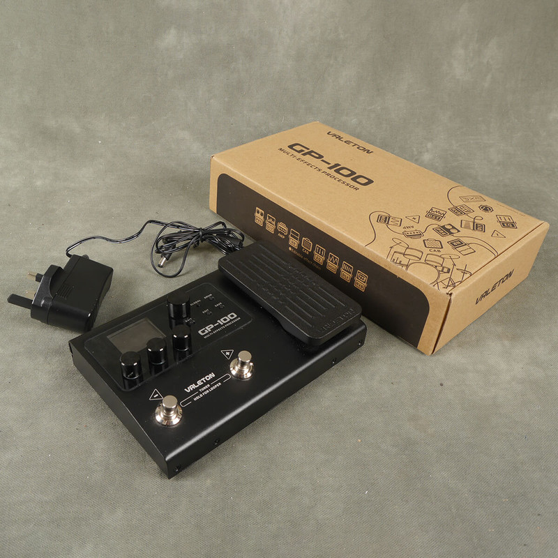 Valeton GP-100 Multi FX Pedal w/Box & PSU - 2nd Hand