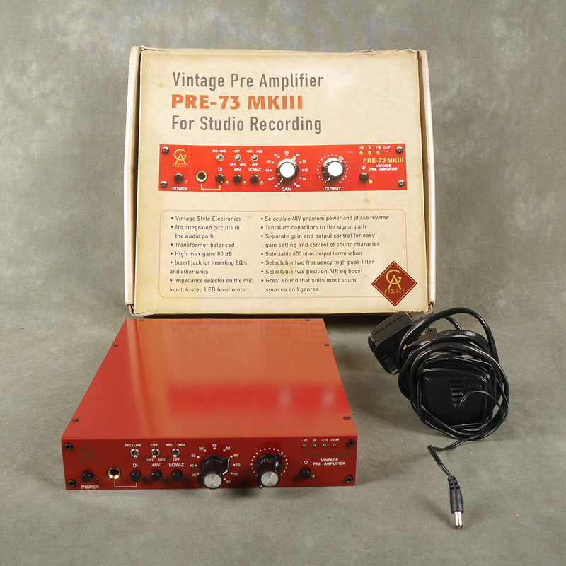 Golden Age Vintage Pre-73 MkIII Studio Preamp w/Box & PSU - 2nd Hand