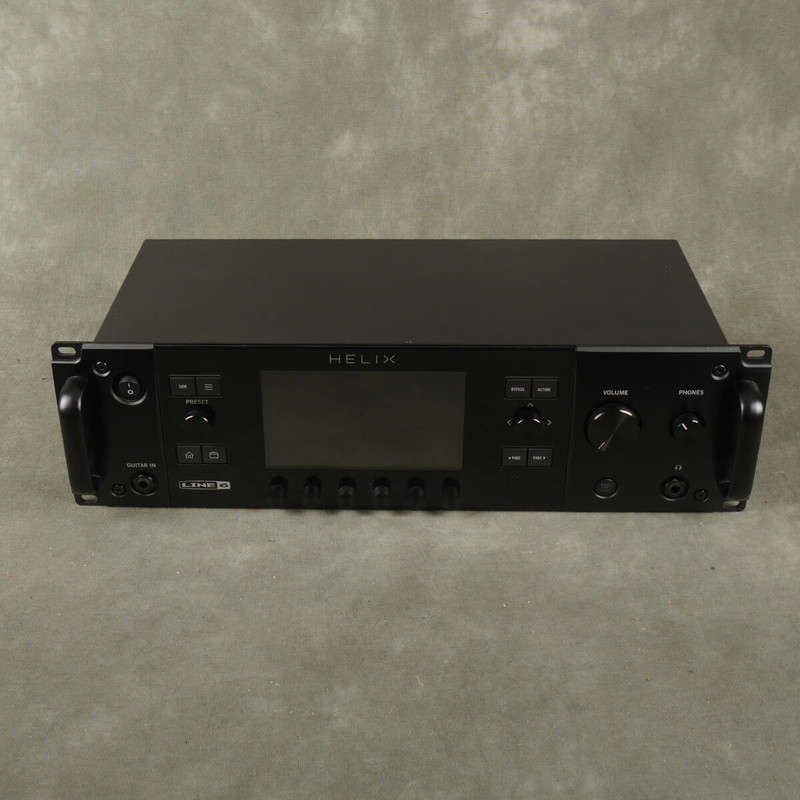 Line 6 Helix Guitar Modelling FX Rack Unit - 2nd Hand