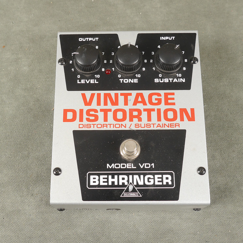 Behringer Vintage Distortion FX Pedal - 2nd Hand