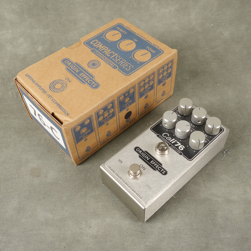 Origin Effects Cali 76 Deluxe Overdrive FX Pedal w/Box - 2nd Hand