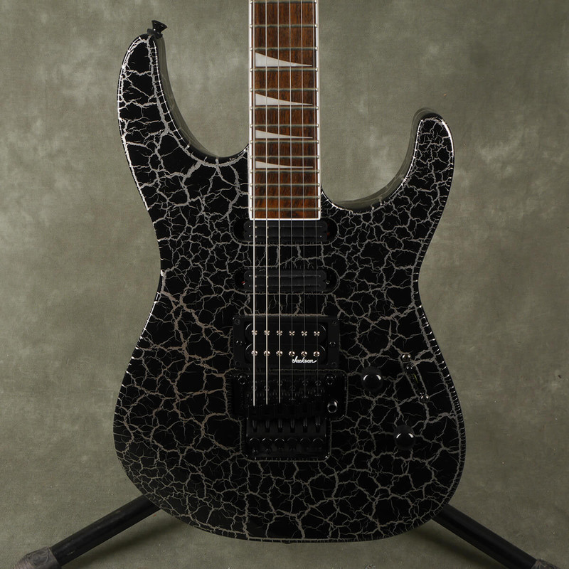 Jackson SL3DX - Black/Silver Crackle - 2nd Hand