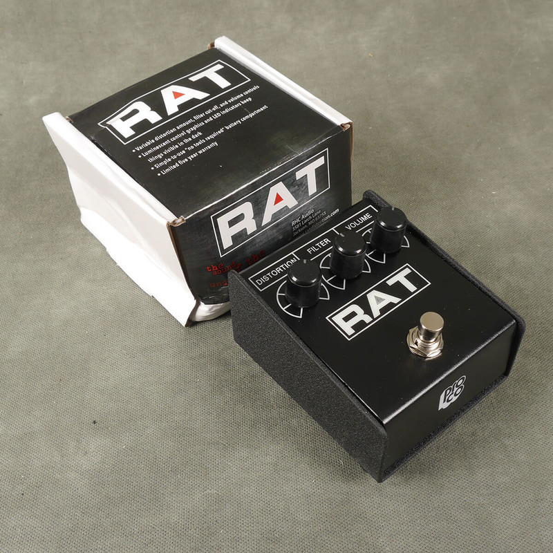 ProCo Rat 2 Classic Distortion FX Pedal w/Box - Ex Demo