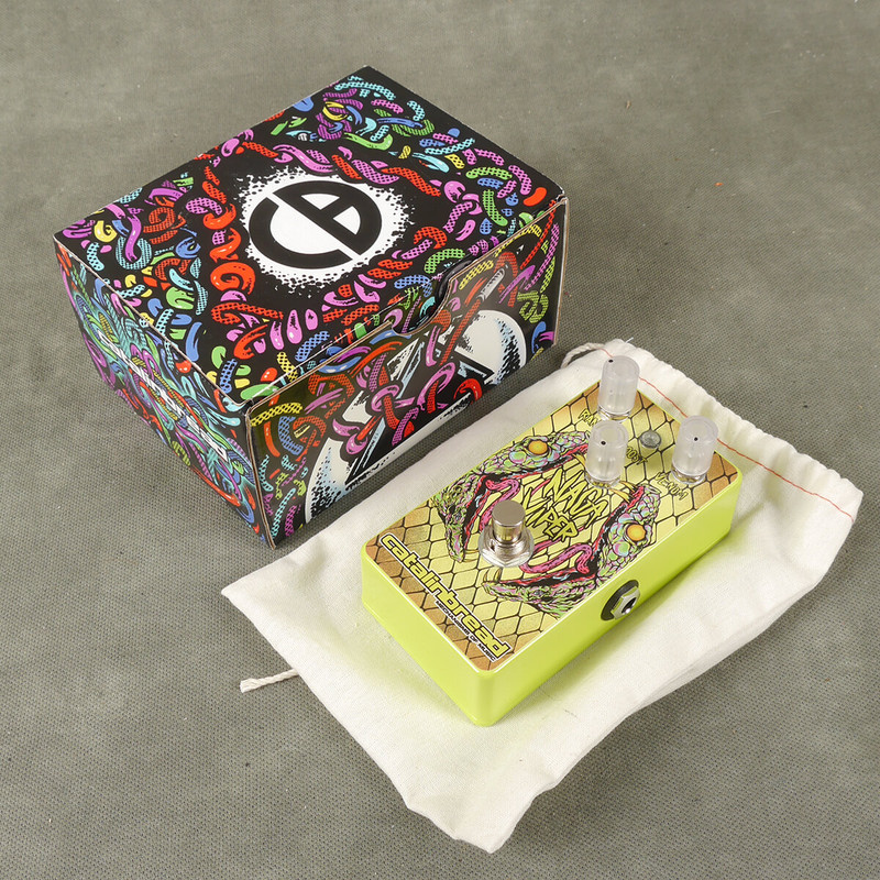 Catalinbread Naga Viper Treble Booster FX Pedal - Neon Yellow w/Box - 2nd Hand