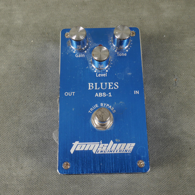 Tomsline Engineering Blues ABS-1 Overdrive FX Pedal - 2nd Hand