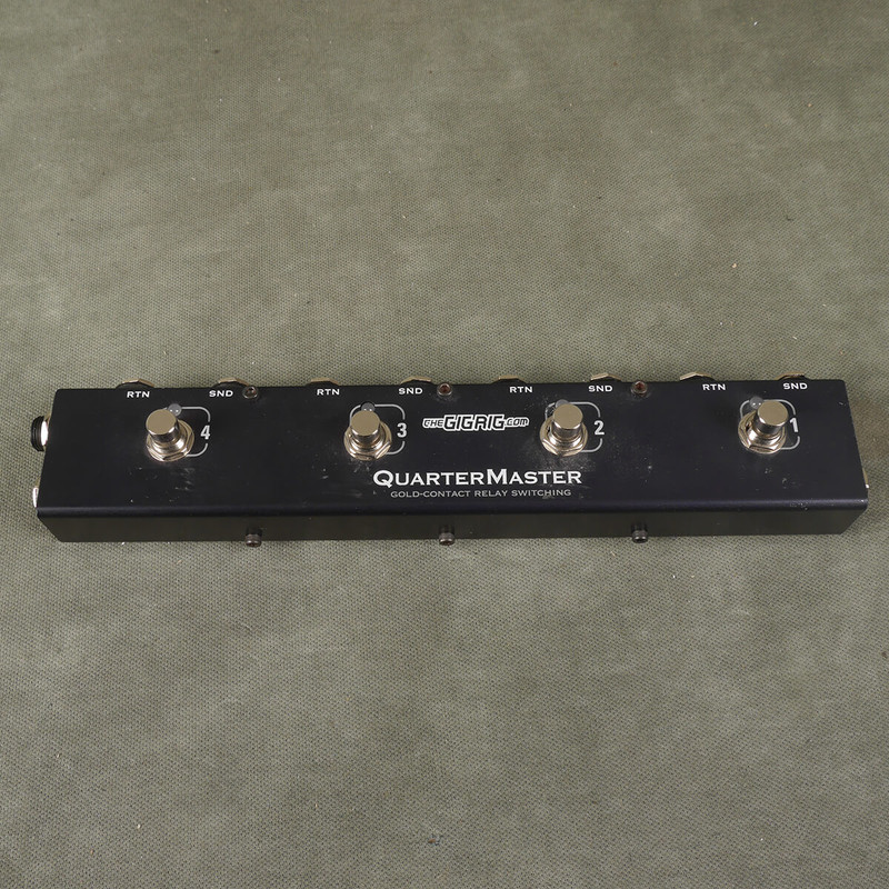 Gig Rig Quartermaster QMX4 Switcher Pedal - 2nd Hand