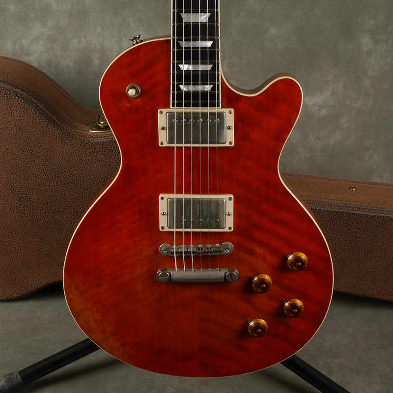 Eastman SB59V Electric Guitar - Orange Burst w/Hard Case - 2nd Hand