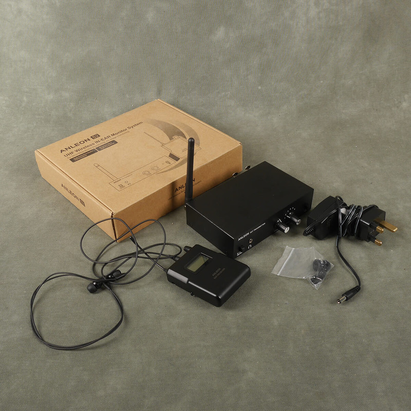Anleon Wireless In Ear Monitoring System w/Box & PSU - 2nd Hand Anleon Wireless In Ear Monitoring System w/Box & PSU - 2nd Hand