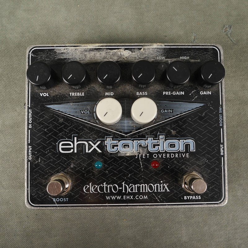 Electro Harmonix Tortion JFET Overdrive FX Pedal - 2nd Hand
