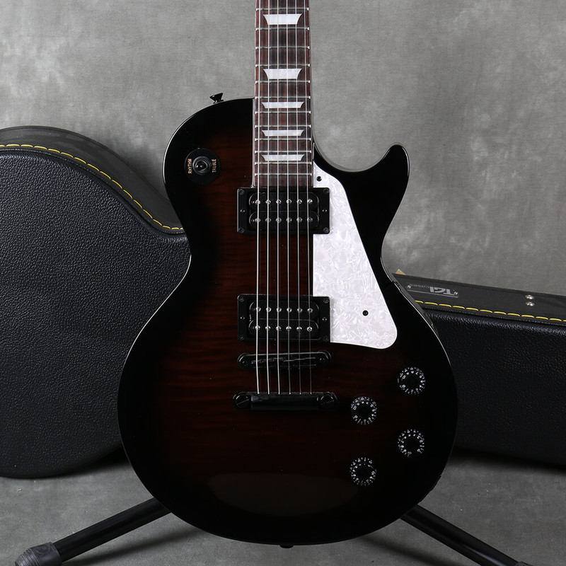 Burny LP75-JP - Blackburst - Hard Case - 2nd Hand Burny LP75-JP - Blackburst - Hard Case - 2nd Hand