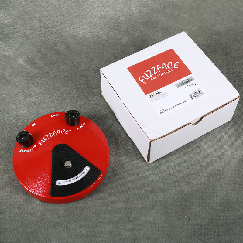 Dunlop JDF2 Fuzz Face FX Pedal w/Box - 2nd Hand (114455)