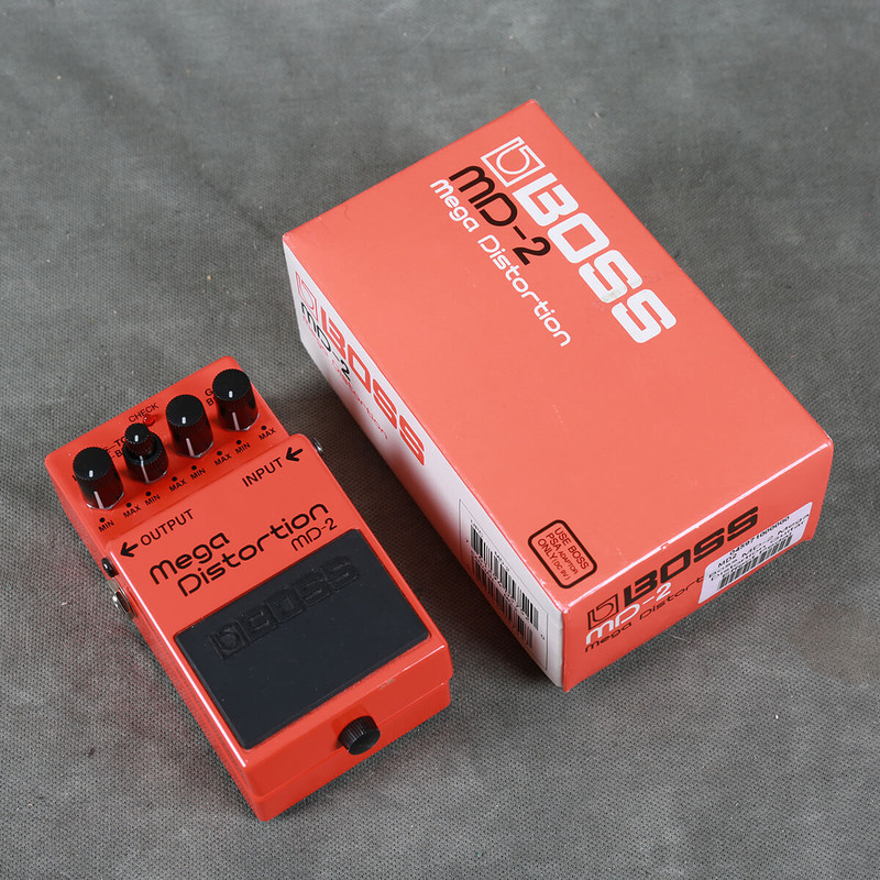 Boss MD-2 Mega Distortion FX Pedal w/Box - 2nd Hand