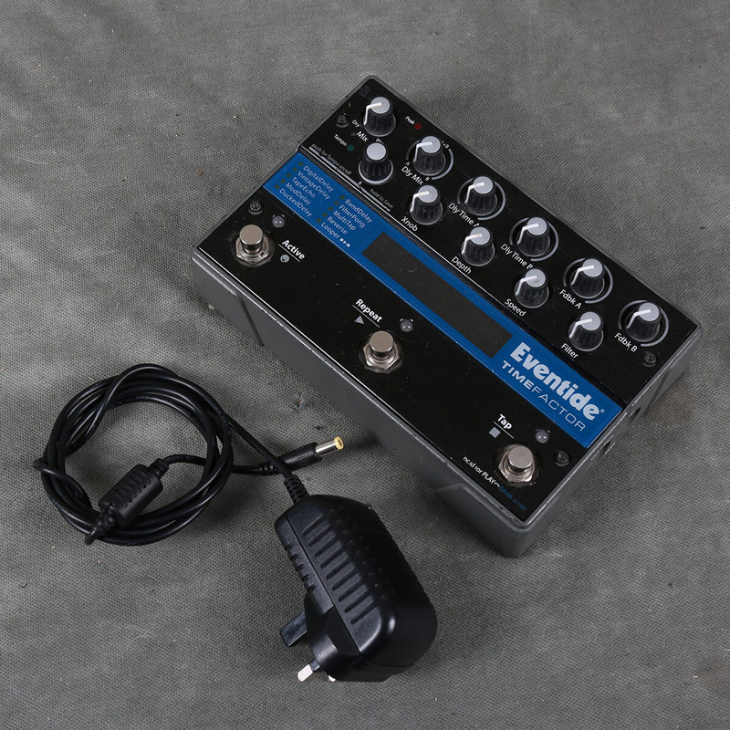 Eventide Time Factor Delay FX Pedal & PSU - 2nd Hand