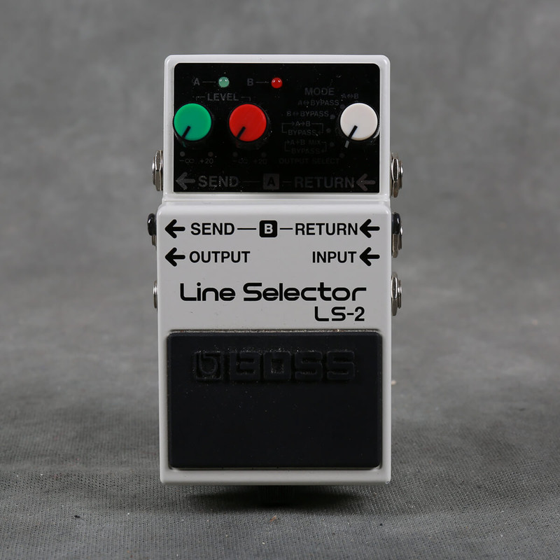 Boss LS-2 Line Selector FX Pedal - 2nd Hand