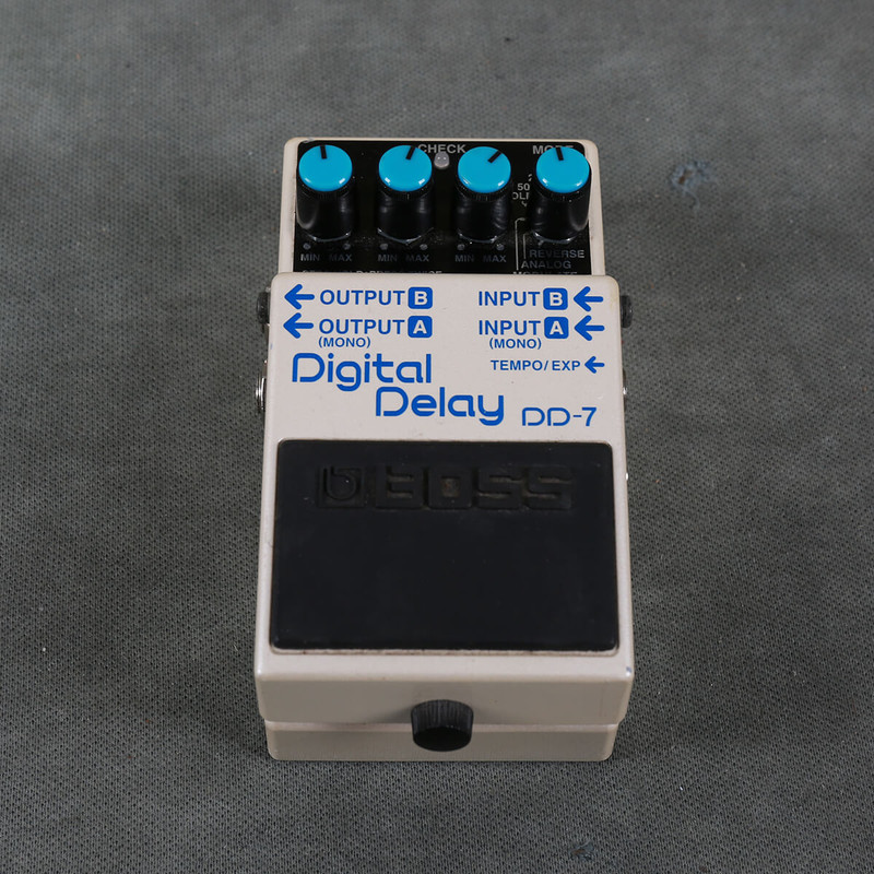Boss DD-7 Delay FX Pedal - 2nd Hand (114708) Boss DD-7 Delay FX Pedal - 2nd Hand (114708)