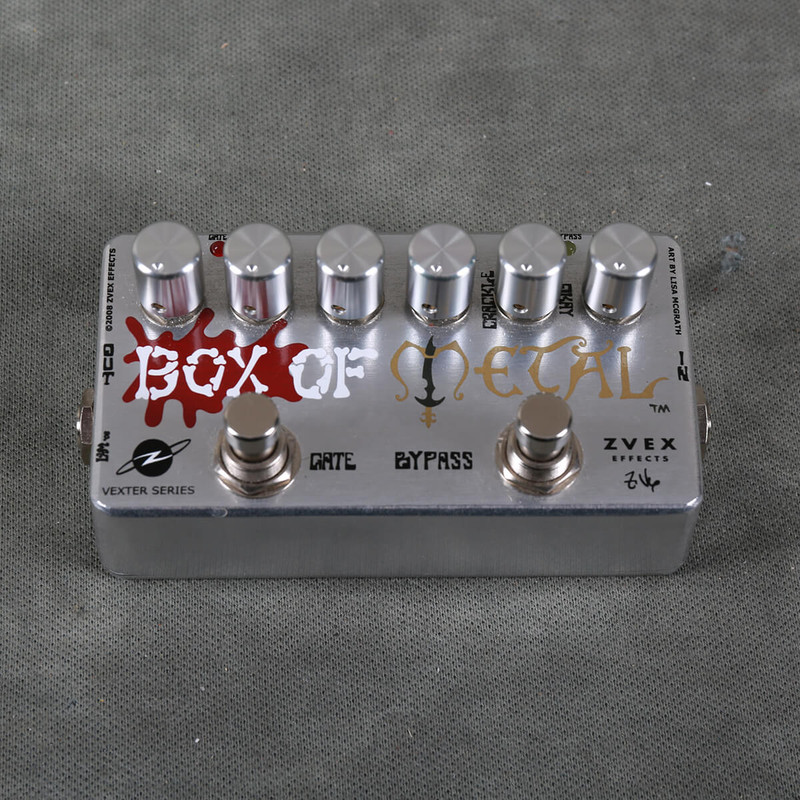 Zvex Box Of Metal Overdrive FX Pedal - 2nd Hand