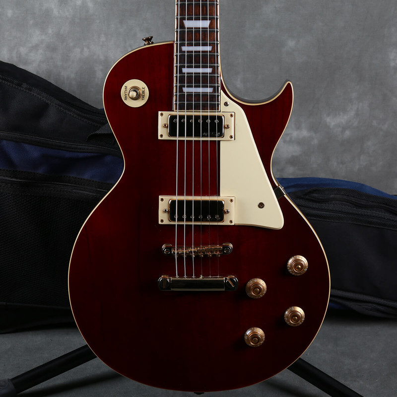 Vintage V100 Electric Guitar - Wine Red w/Gig Bag - 2nd Hand