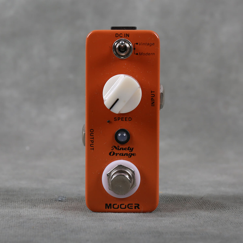 Mooer Ninety Orange Phaser FX Pedal - 2nd Hand