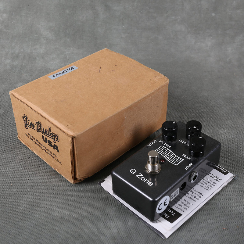 Jim Dunlop Q-Zone Fixed Wah FX Pedal - 2nd Hand