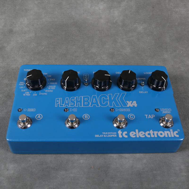 TC Electronic Flashback X4 Delay FX Pedal - 2nd Hand