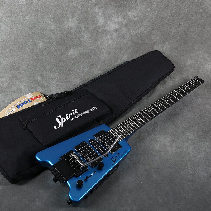 Steinberger GT Pro - Metallic Ice Blue w/Gig Bag - 2nd Hand