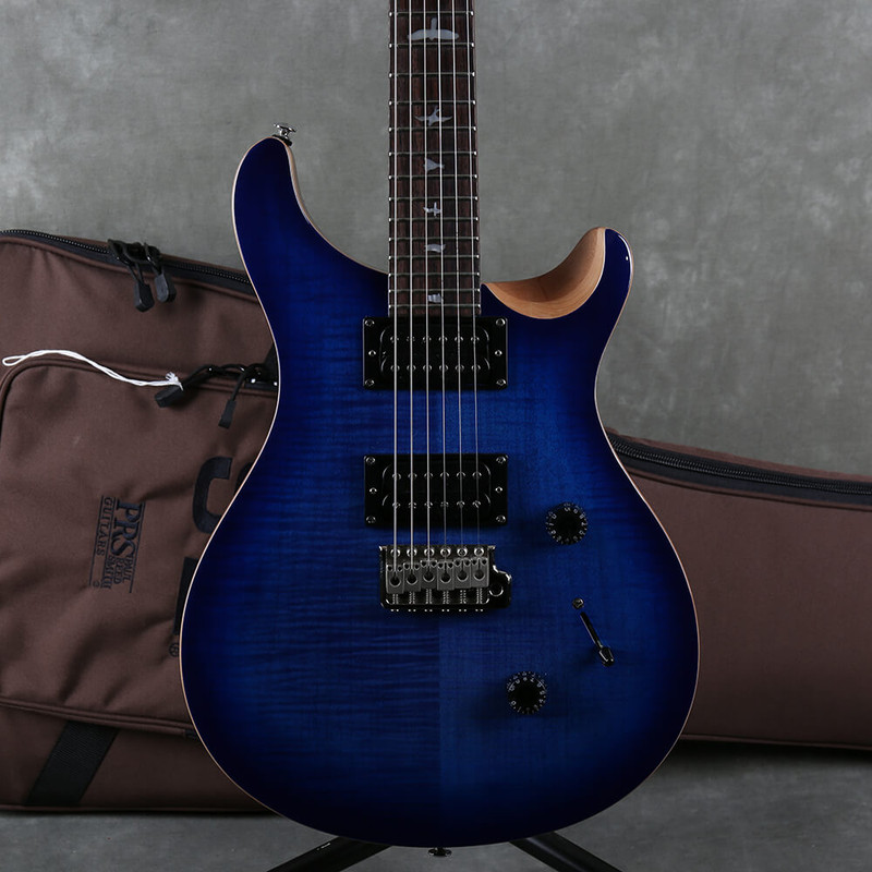 PRS SE Custom 24 - Faded Blue Burst w/Gig Bag - 2nd Hand