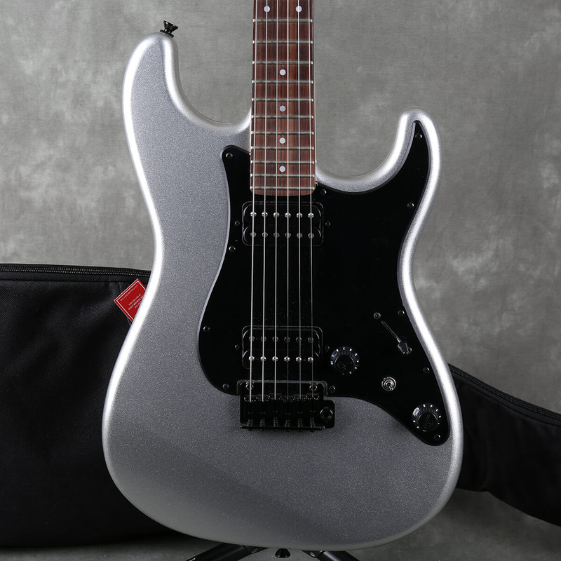 Fender MIJ Boxer Series Stratocaster - Inca Silver w/Gig Bag - 2nd Hand