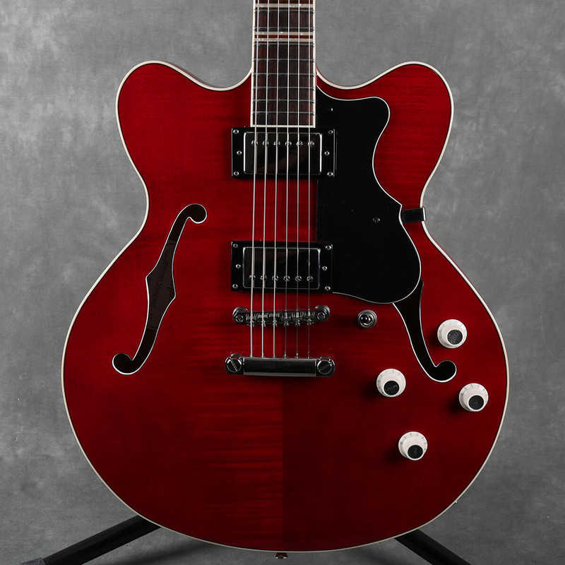Hofner Contemporary Verythin Anniversary - Red - 2nd Hand
