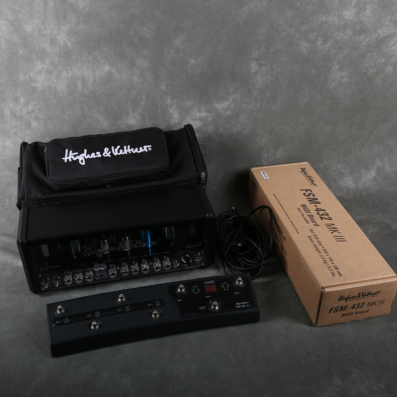 Hughes & Kettner Grandmeister Deluxe 40 & FSMMKIII w/Gig Bag - 2nd Hand